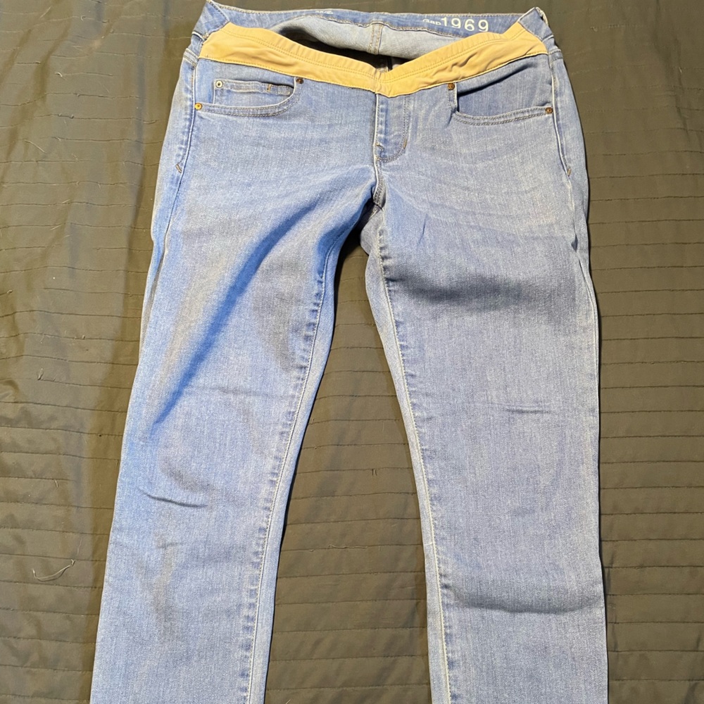 Maternity jeans by Gap. Size 26/2.